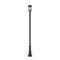 Z-Lite Jordan 1 Light Outdoor Post Mounted Fixture, Oil Rubbed Bronze And Clear Seedy 570PHM-519P-ORB - alternate 1